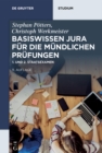 Basiswissen Jura fur die mundlichen Prufungen : 1. und 2. Staatsexamen - eBook