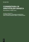 Alexandri in Aristotelis analyticorum priorum librum I commentarium - eBook