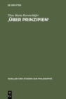'Uber Prinzipien' : Eine Untersuchung zur methodischen und inhaltlichen Geschlossenheit des ersten Buches der Physik des Aristoteles - eBook