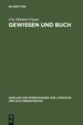 Gewissen und Buch : Uber den Weg eines Begriffes in die deutsche Literatur des Mittelalters - eBook