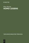 Homo legens : Vom Ursprung der Theologie im Lesen - eBook