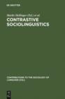 Contrastive Sociolinguistics - eBook
