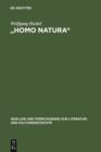 "Homo Natura" : Literarische Anthropologie um 1900 - eBook