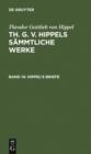 Hippel's Briefe : von 1775 bis 1785 - eBook