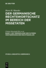 Die Terminologie der alteren westgermanischen Rechtsquellen - eBook