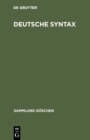 Deutsche Syntax - eBook