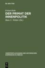 Der Primat der Innenpolitik : Gesammelte Aufsatze zur preuisch-deutschen Sozialgeschichte im 19. und 20. Jahrhundert - eBook