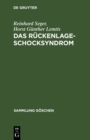 Das Ruckenlage-Schocksyndrom : (Supine Hypotensive Syndrome) - eBook