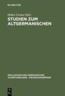 Studien zum Altgermanischen : Festschrift fur Heinrich Beck - eBook