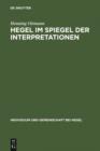 Hegel im Spiegel der Interpretationen - eBook
