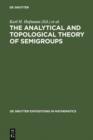 The Analytical and Topological Theory of Semigroups : Trends and Developments - eBook