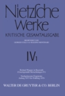 Richard Wagner in Bayreuth (Unzeitgemae Betrachtungen IV). Nachgelassene Fragmente Anfang 1875 - Fruhling 1876 - eBook