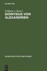 Dionysius von Alexandrien : Zur Frage des Origenismus im dritten Jahrhundert - eBook