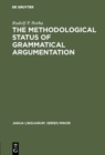 The Methodological Status of Grammatical Argumentation - eBook