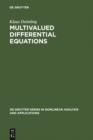 Multivalued Differential Equations - eBook