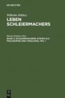 Schleiermachers System als Philosophie und Theologie - eBook
