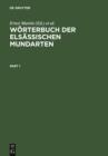 Worterbuch der elsassischen Mundarten - eBook