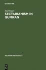 Sectarianism in Qumran : A Cross-Cultural Perspective - eBook