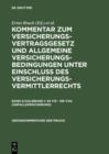 179 - 185 VVG (Unfallversicherung) - eBook