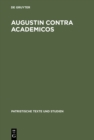 Augustin contra Academicos : (Vel de Academicis). Buch 1 - eBook