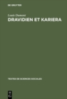 Dravidien et Kariera : L'alliance de mariage dans l'Inde du Sud, et en Australie - eBook