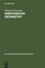 Riemannian Geometry - eBook