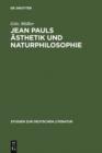 Jean Pauls Asthetik und Naturphilosophie - eBook