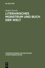 Literarisches Monstrum und Buch der Welt : Grimmelshausens Titelbild zum »Simplicissimus Teutsch« - eBook