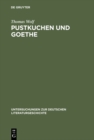 Pustkuchen und Goethe : Die Streitschrift als produktives Verwirrspiel - eBook