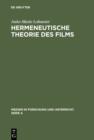 Hermeneutische Theorie des Films - eBook