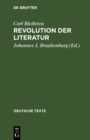 Revolution der Literatur - eBook