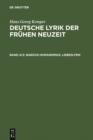 Barock-Humanismus: Liebeslyrik - eBook