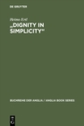 "Dignity in Simplicity" : Studien zur Prosaliteratur des englischen Methodismus im 18. Jahrhundert - eBook