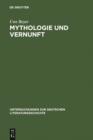Mythologie und Vernunft : Vier philosophische Studien zu Friedrich Holderlin - eBook