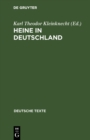 Heine in Deutschland : Dokumente seiner Rezeption 1834-1956 - eBook