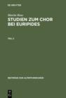 Martin Hose: Studien zum Chor bei Euripides. Teil 2 - eBook