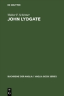 John Lydgate : Ein Kulturbild aus dem 15. Jahrhundert - eBook