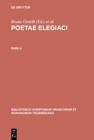Poetae elegiaci : Pars II - eBook
