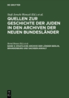 Staatliche Archive der Lander Berlin, Brandenburg und Sachsen-Anhalt - eBook