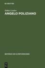 Angelo Poliziano : Dichter, Redner, Stratege. Eine Analyse der "Fabula di Orpheo" und ausgewahlter lateinischer Werke des Florentiner Humanisten - eBook