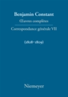 Correspondance generale 1808-1809 - eBook