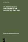 Information Sources in Law - eBook