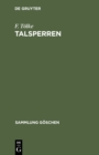 Talsperren - Book