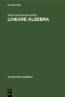 Lineare Algebra - eBook