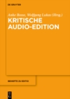 Kritische Audio-Edition - eBook