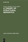 A theory of structural semantics - eBook