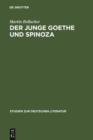 Der junge Goethe und Spinoza : Studien zur Geschichte des Spinozismus in der Epoche des Sturms und Drangs - eBook
