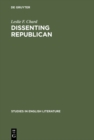 Dissenting republican : Wordsworth's early life and thought in their political context - eBook
