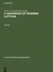 A Grammar of Modern Latvian - eBook