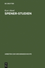 Spener-Studien - eBook